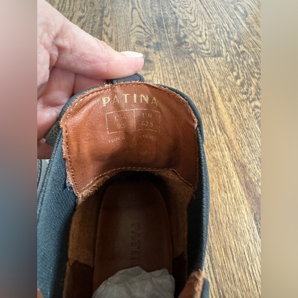 Patina Men’s Boots Size 9.5 Shadow Black - Picture 6 of 11